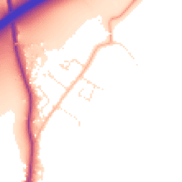 Daytime road noise heatmap for GL11 5FN