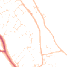 Daytime road noise heatmap for GL11 5FZ