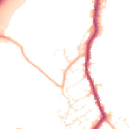 Daytime road noise heatmap for GL11 5JL