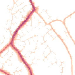 Daytime road noise heatmap for GL11 5QT