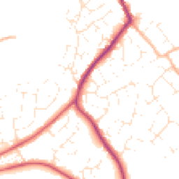 Daytime road noise heatmap for GL11 5RF