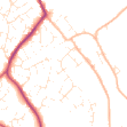 Daytime road noise heatmap for GL11 5SD