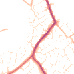 Daytime road noise heatmap for GL11 5UZ