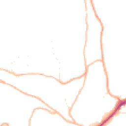Daytime road noise heatmap for GL15 4BN