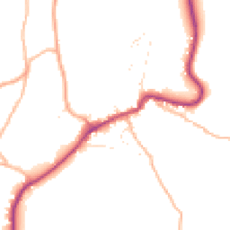 Daytime road noise heatmap for GL15 4DY