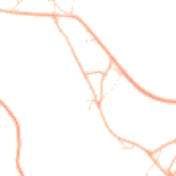 Daytime road noise heatmap for GL15 4NN