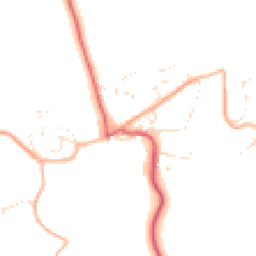 Daytime road noise heatmap for GL15 4QF