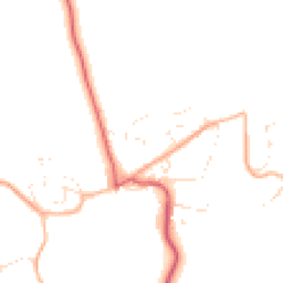 Daytime road noise heatmap for GL15 4SS