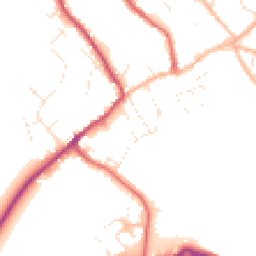 Daytime road noise heatmap for GL15 5DH