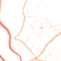Daytime road noise heatmap for GL15 5NE