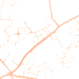 Daytime road noise heatmap for GL15 5NR