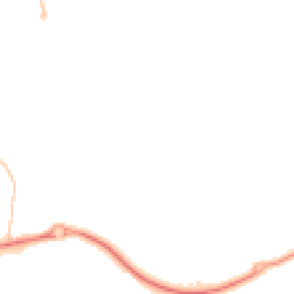 Night-time road noise heatmap for GL15 5QR