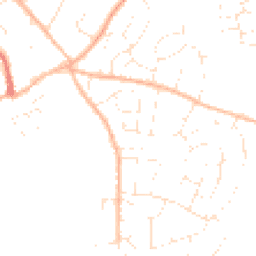 Daytime road noise heatmap for GL15 5QY