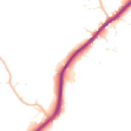Daytime road noise heatmap for GL15 6AA