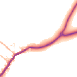 Daytime road noise heatmap for GL15 6BU