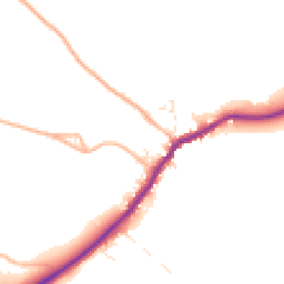 Daytime road noise heatmap for GL15 6EA