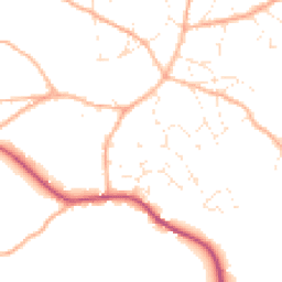 Daytime road noise heatmap for GL15 6EF