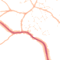 Daytime road noise heatmap for GL15 6HF