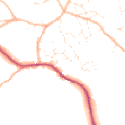 Daytime road noise heatmap for GL15 6HQ
