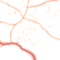 Daytime road noise heatmap for GL15 6JJ