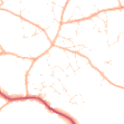 Daytime road noise heatmap for GL15 6LE