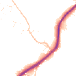 Daytime road noise heatmap for GL15 6NQ