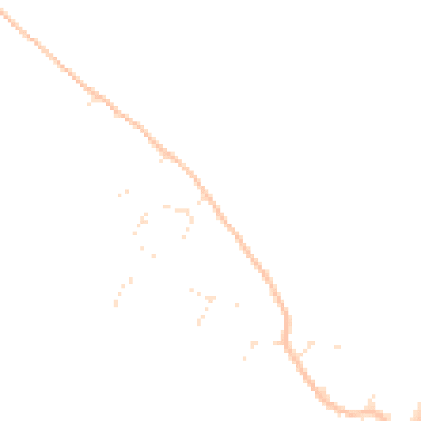 Daytime road noise heatmap for GL15 6NT