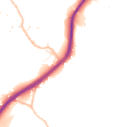 Daytime road noise heatmap for GL15 6PJ