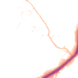 Daytime road noise heatmap for GL15 6QL