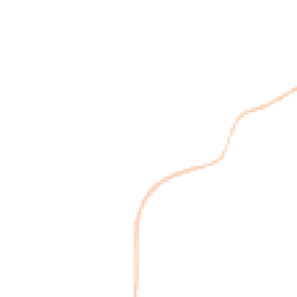 Night-time road noise heatmap for GL15 6TE