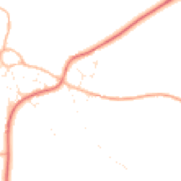 Daytime road noise heatmap for GL15 6TL
