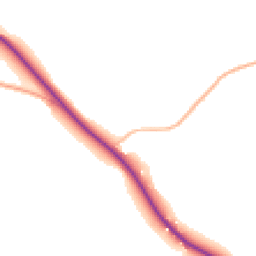 Daytime road noise heatmap for GL18 1HD