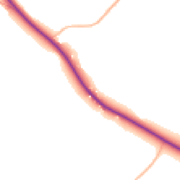 Daytime road noise heatmap for GL18 1HE