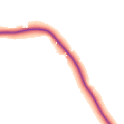Daytime road noise heatmap for GL18 1HF