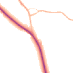 Daytime road noise heatmap for GL18 1HQ
