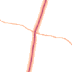 Daytime road noise heatmap for GL18 2DT