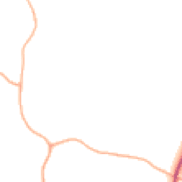Daytime road noise heatmap for GL18 2DX