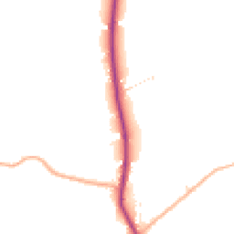 Daytime road noise heatmap for GL19 3BT