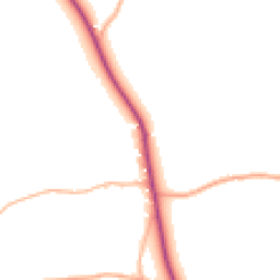 Daytime road noise heatmap for GL19 3JY