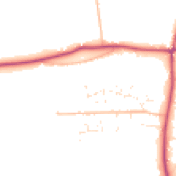 Daytime road noise heatmap for GL19 3PU