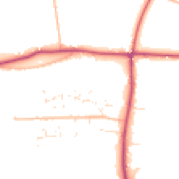 Daytime road noise heatmap for GL19 3RX