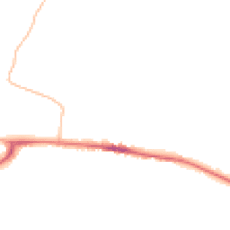 Night-time road noise heatmap for GL19 3SA