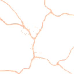 Daytime road noise heatmap for GL19 4JQ
