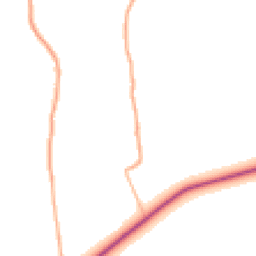 Daytime road noise heatmap for GL19 4NE