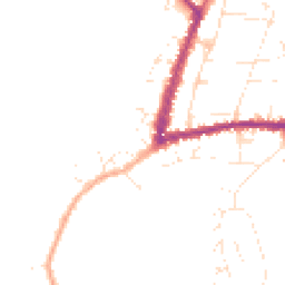 Daytime road noise heatmap for GL20 5AF