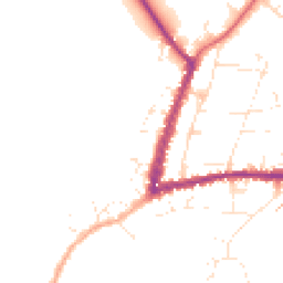 Daytime road noise heatmap for GL20 5BA
