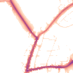Daytime road noise heatmap for GL20 5BS