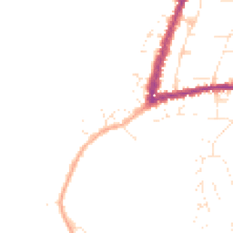 Daytime road noise heatmap for GL20 5SJ