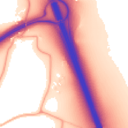 Daytime road noise heatmap for GL20 6DN