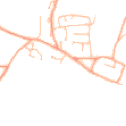 Daytime road noise heatmap for GL20 6DX